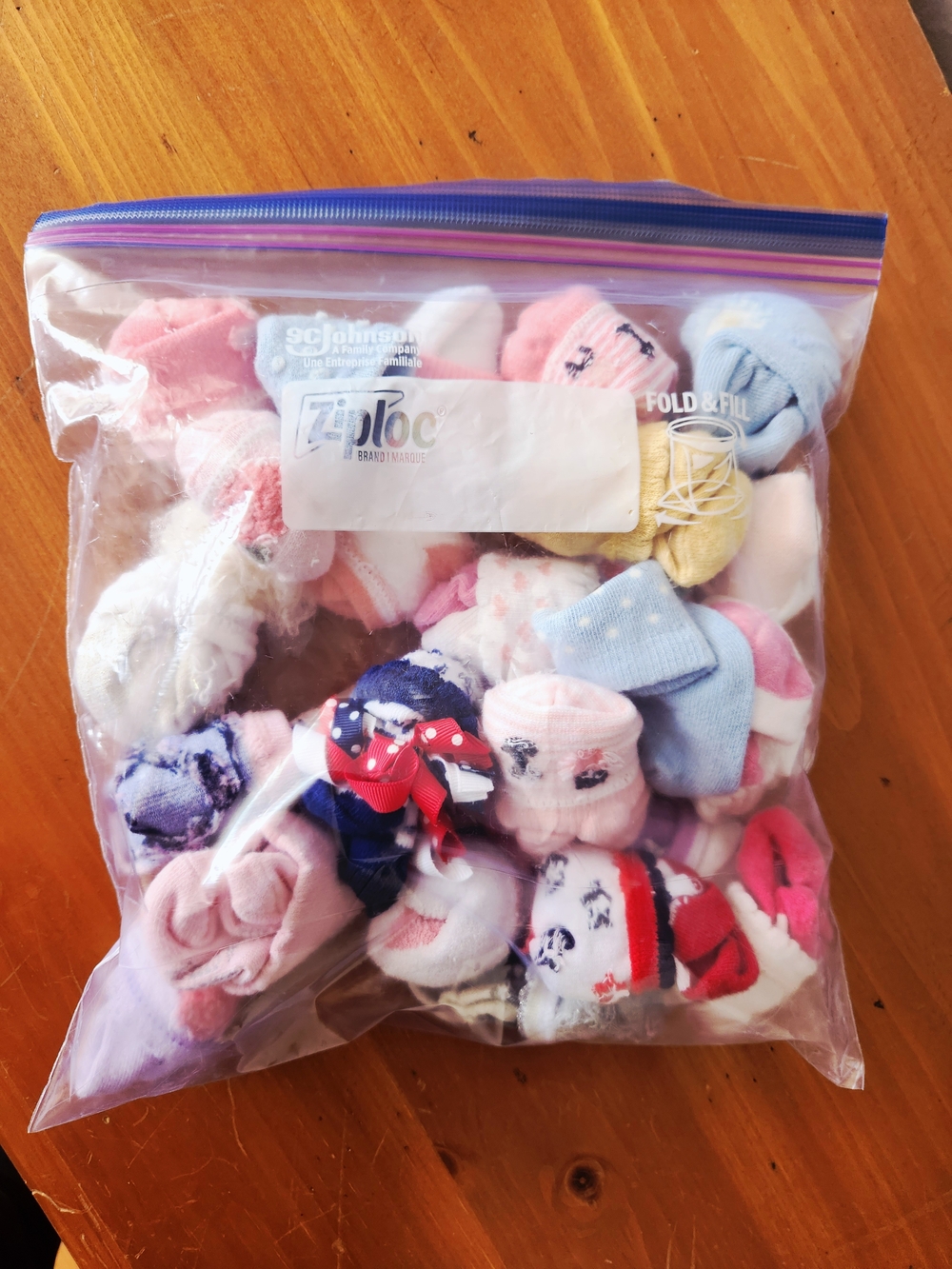 Baby Girls Assorted Sock 0-6 Month Bundle